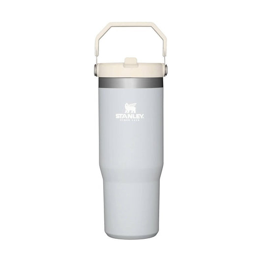 Stanley IceFlow Stainless Steel Tumbler - Vacuum Insulated Water Bottle for Home, Office or Car Reusable Cup with Straw Leak Resistant Flip Cold for 12 Hours or Iced for 2 Days, Cloud, 30 OZ / 0.89 L