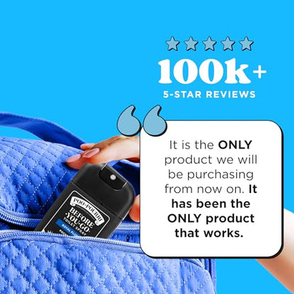 Poo-Pourri Before-You-Go Pocket Toilet Spray, Travel Essentials, Royal Flush, 1 Fl Oz, Up to 50 Uses, On-The-Go Bathroom Odor Deodorizer with Essential Oils, TSA Approved Size, Eucalyptus & Spearmint