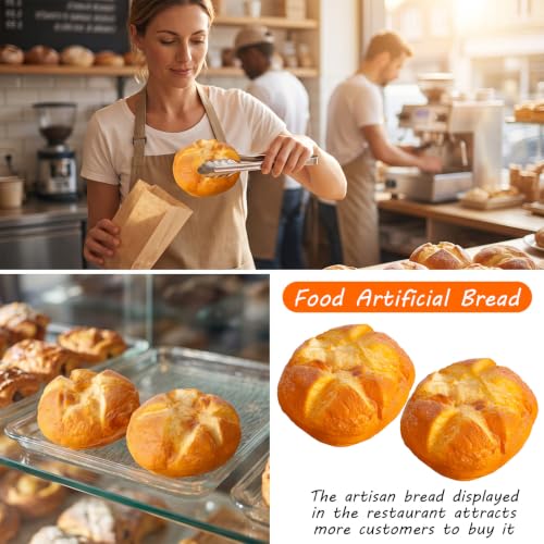 Artificial Bread Set - Realistic Simulation Loaves for Decor, Photography, and Crafts