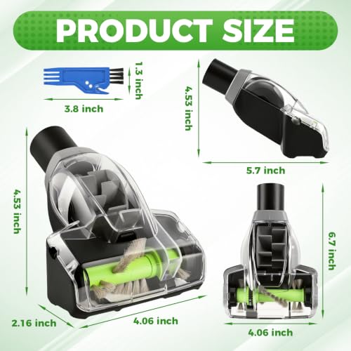 Pet Turbine Eraser Hair Brush Attachment for Bissell Vacuum - Compatible with 2252 2489 2486 2254 22543 24899 Models