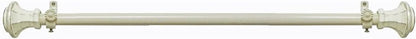 Achim Home Decor Buono II Decorative Window Curtain Rods - Lightweight, Easy To Install, 48-86 Inches