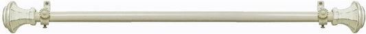 Achim Home Decor Buono II Decorative Window Curtain Rods - Lightweight, Easy To Install, 48-86 Inches