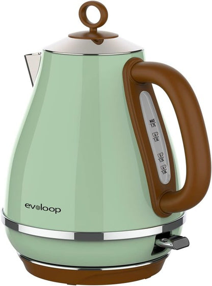 Evoloop Rapid Egg Cooker - Electric 6-Egg Capacity with 1.7L Electric Kettle | Perfect Breakfast Solution