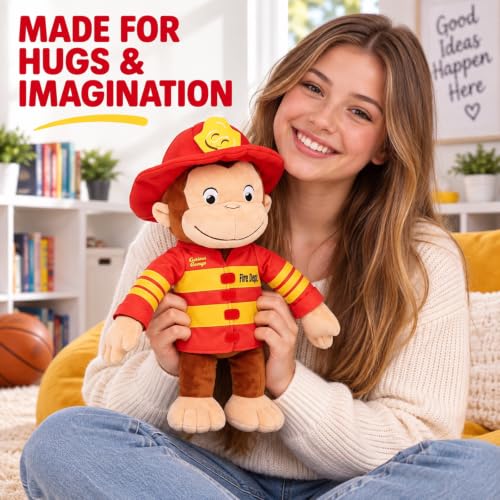 Cute Monkey Plush Pillow - 13 Inch Soft Stuffed Animal Toy - Style-4