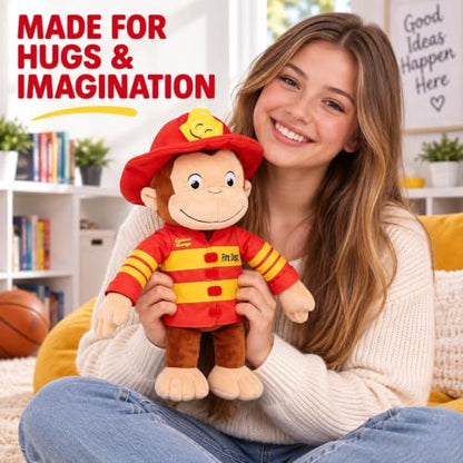 Cute Monkey Plush Pillow - 13 Inch Soft Stuffed Animal Toy - Style-4