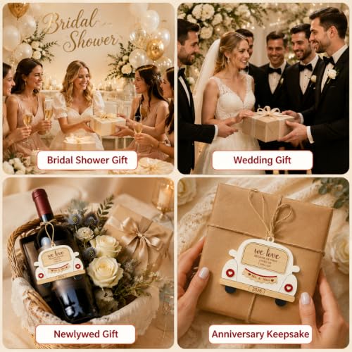Love Christian Wedding Gift Ornament for Couples - Christmas Home Decor