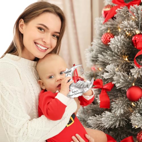 Baby's First Christmas Ornament 2026 Girl Boy Large Keepsake Decorations