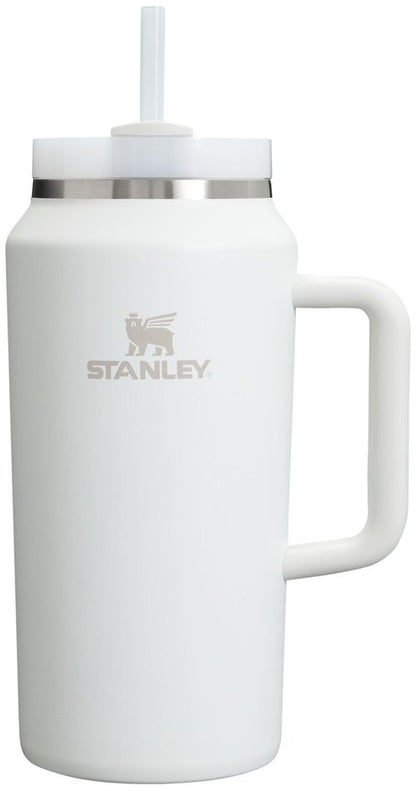 STANLEY Quencher H2.0 Tumbler with Handle & Straw 64 oz | Flowstate 3-Position Lid | Large Capacity for Travel & Sports | Insulated Stainless Steel Cup | BPA-Free | Frost