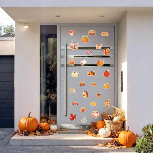Fall Fridge Magnets Decorations - 27 Autumn Refrigerator Car Decor - Fall Style