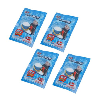 Artificial Snow Powder 20 Pack for Winter Decorations & Holiday Parties