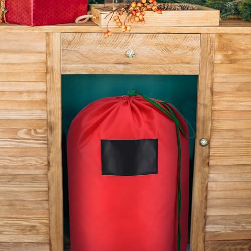 Waterproof Inflatable Storage Bags with Label Blackboard - 6 Pack, 21x12 Inches