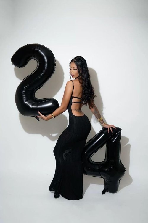 50 Number Balloons - Foil 40 Inch Black 50th Birthday Decoration for Men & Women