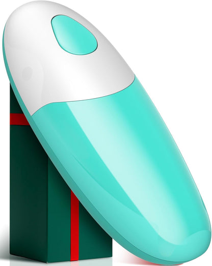 One Touch Electric Can Opener - Automatic Hands-Free Kitchen Gadget for Seniors | Smooth Edge, Battery Operated
