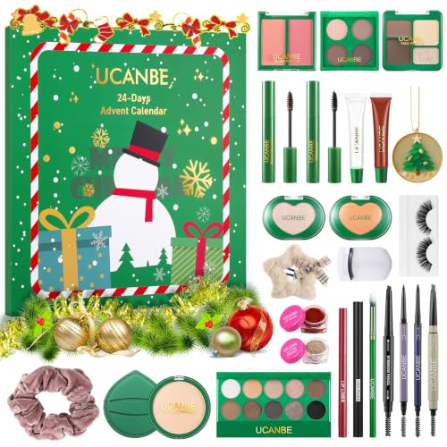 24-Piece Makeup Advent Calendar for Women Teens Holiday Gift Set