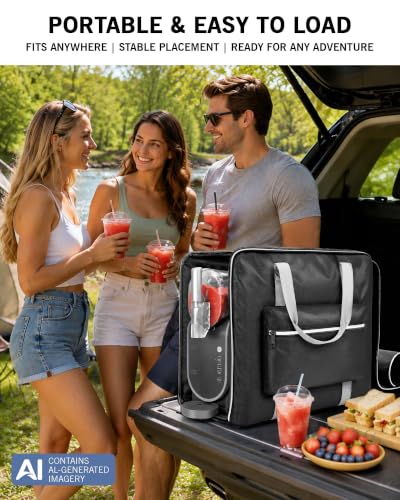 Slushie Machine Carrying Bag for Ninja FS300 FS301 - Water-Resistant Travel Case
