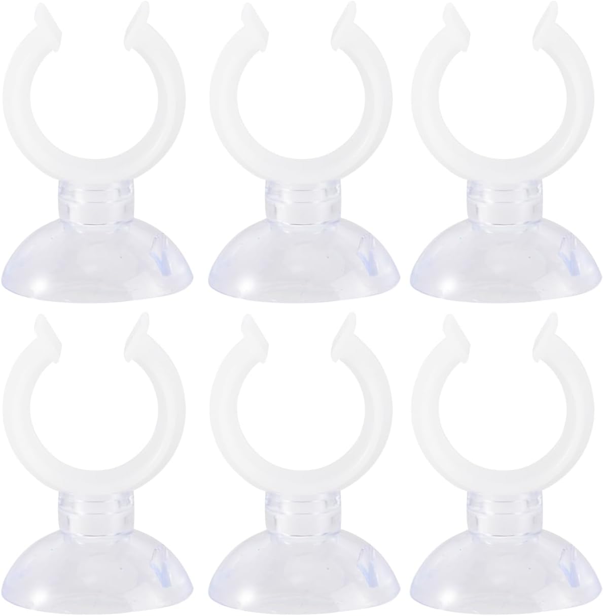 Skiennix Candle Holder Clamps - 6 Pack Suction Cups for Christmas & Valentine's Day | 20mm Size