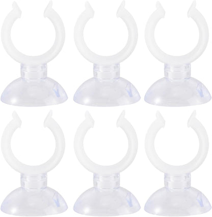 Skiennix Candle Holder Clamps - 6 Pack Suction Cups for Christmas & Valentine's Day | 20mm Size