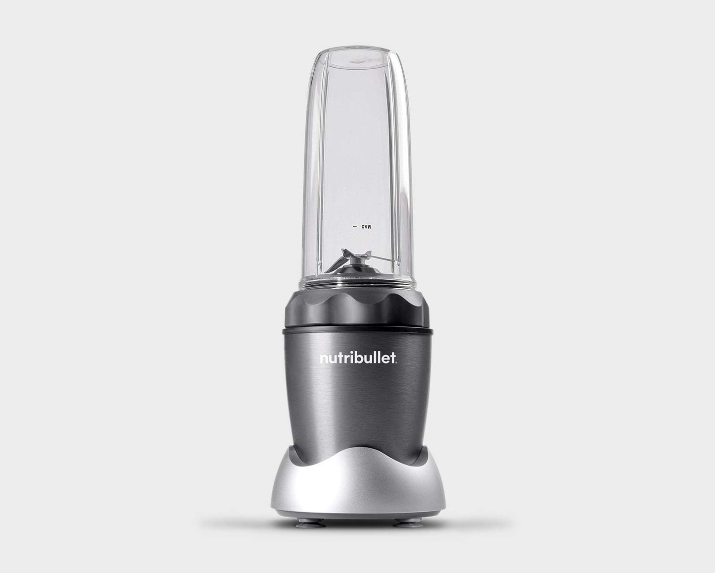 NutriBullet Pro 1000 Single Serve Blender - 7-Piece Set in Dark Gray/Light Gray Skirt