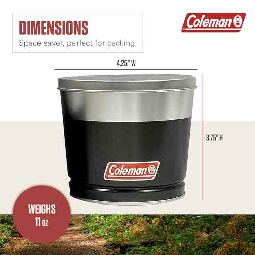 Coleman Outdoor Citronella Candle, Decorative