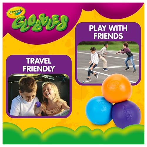 Crayola Globbles Squish Toys (16ct), Easter Egg Toy & Essential Easter Basket Stuffers, Sticky Stress Ball for Adults & Kids, Squishy Balls, Calming Sensory Gift for Stress Relief