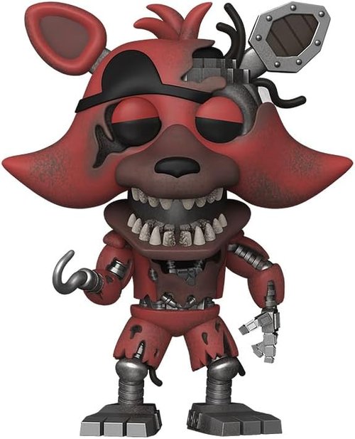 Funko Pop! FNAF: Withered Foxy Vinyl Figure - Collectible Toy with Box Protector | Perfect for Fans