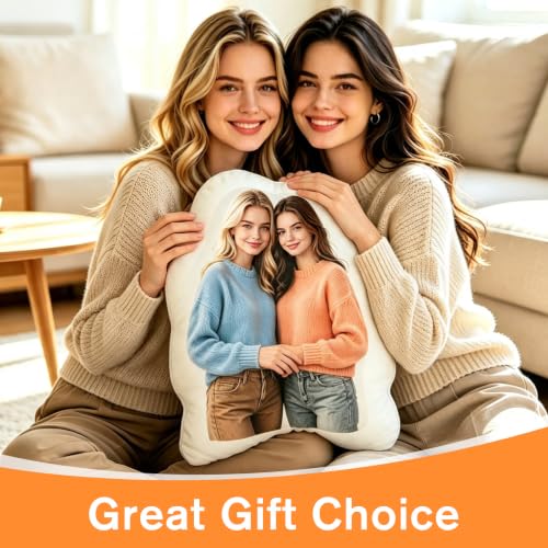 Personalized Pet Face Pillow - Custom Photo Memory Gift for Dog & Cat Lovers