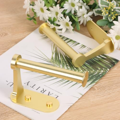 Gold Adhesive Curtain Holdbacks No Drill Pack of 2