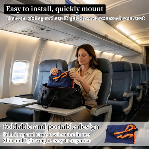 Travel Foot Hammock Adjustable Folding Airplane Footrest Sling