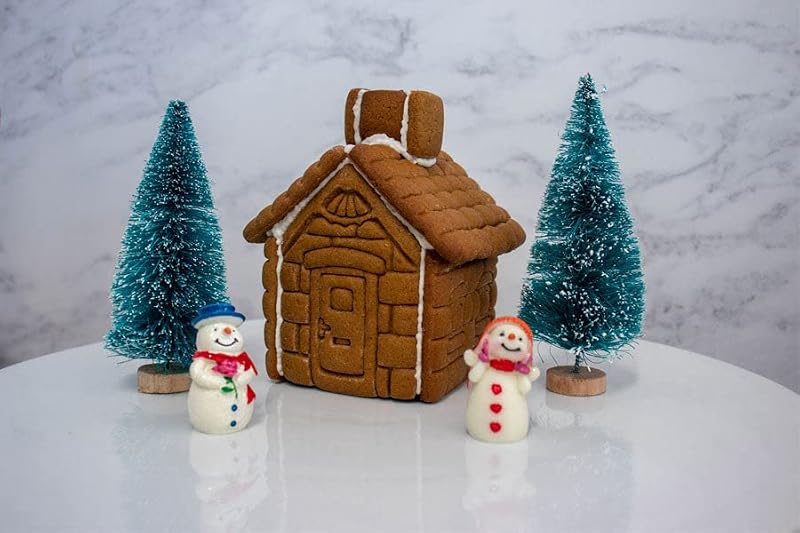 Gingerbread House Cookie Cutter Set for Baking and Crafting