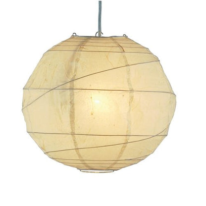 Adesso 4162-12 Orb Large Pendant Light, 24 in, 100W Incandescent/26W CFL, Antique Bronze Finish, Hanging Lights, Cream