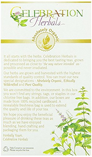 Celebration Herbals Organic Horsetail Tea Bags 24 Count