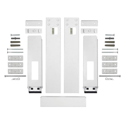 Qualward Air Conditioner Bracket Window AC Support Brackets - Heavy Duty with 2 Arms, Up to 180 lbs for 12000 to 24000 BTU AC Units- Fits Single Or Double Hung Windows