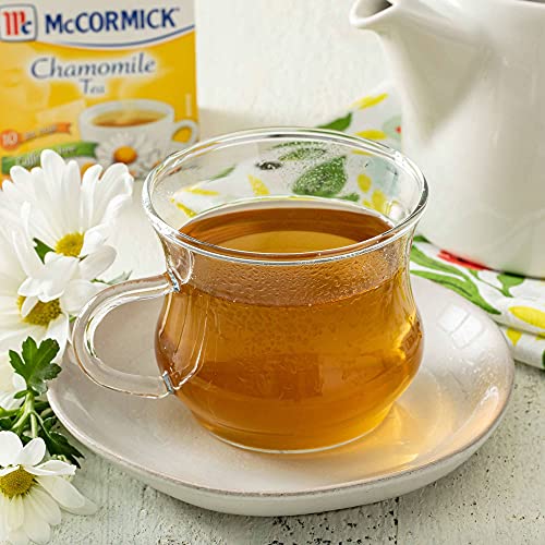 McCormick 10 Count Caffeine Free Chamomile Tea Bags, 0.42 oz (Pack of 12)