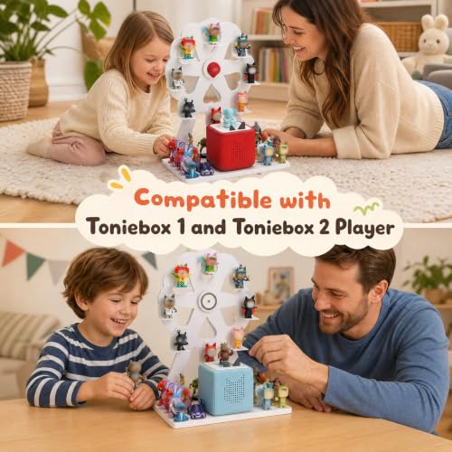 Ferris Wheel Storage Shelf Organizer for TonieBox & Figures - Variation 2