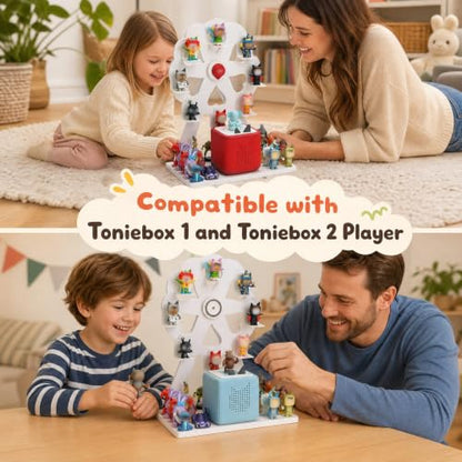 Ferris Wheel Storage Shelf Organizer for TonieBox & Figures - Variation 2