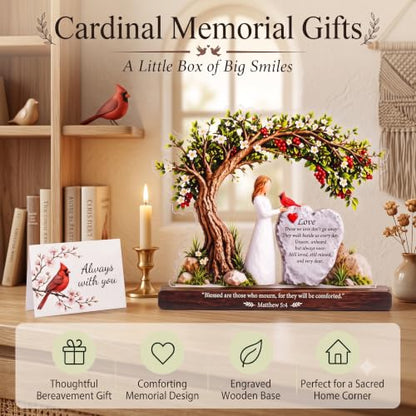 DEZI- Cardinal Gifts for Women Sympathy Bereavement Gift for Loss of Loved One - Cardinal Figurine