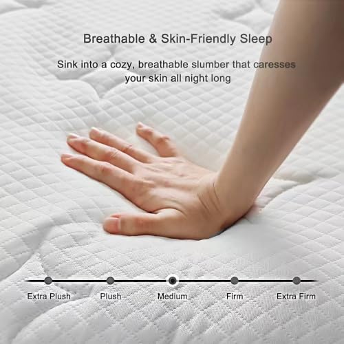 Queen Size Mattress in a Box 60x80 Inch Soft Pocket Spring Support Foam Cover