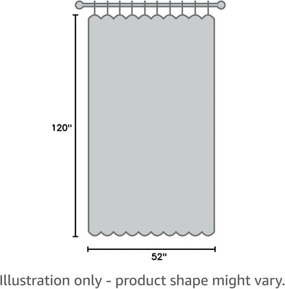 MIULEE Blackout Curtains - 100% Thermal Insulated Linen Texture - Seafoam Green - 52x120 Inch (2 Panels)