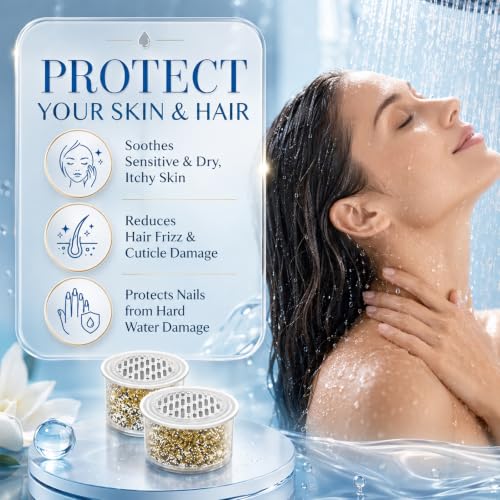2 Pack Filter Replacement for Canopy Shower Heads - Transparent