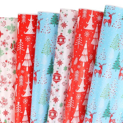 Christmas Wax Paper Sheets 150 Pack Food Wraps Waterproof & Greaseproof