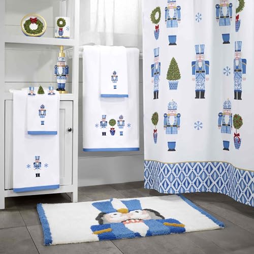 Christmas 2 Pack Cotton Bath Towels - Soft & Absorbent Holiday Decor