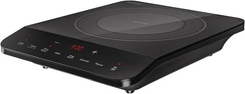 Empava Portable Induction Cooktop - Single Burner Electric Stove with Shatterproof Glass Top | 3 Preset Modes, 110-120V