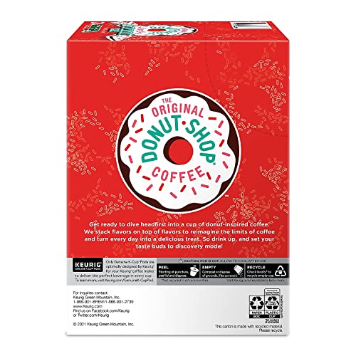 The Original Donut Shop Peppermint Bark K-Cup Pods, 24/box