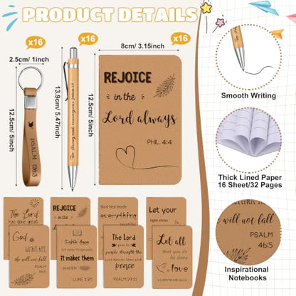 Christian Appreciation Gifts Set - 64 Pcs for Employees, Branded Pasimy