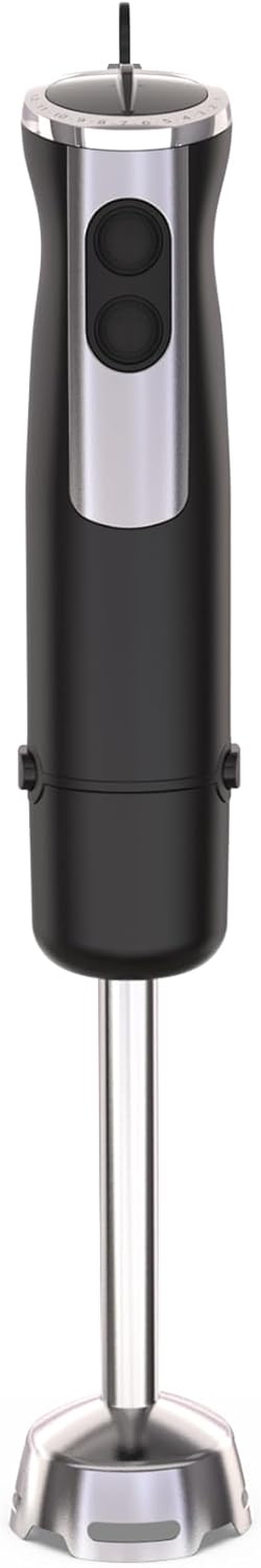 Immersion Blender - Handheld Electric Stick Mixer with 12 Speeds & Turbo Mode for Smoothies, Soups, Baby Food