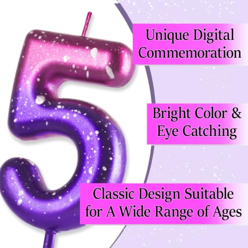 Katseye Birthday Decorations 10 Candle - Girls 10th Birthday Decor - Variation of Numner 10