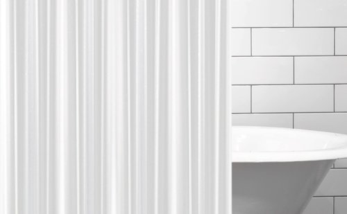 EHZNZIE Clear Shower Curtain Liner Light Weight PEVA, Shower Liner 72x72 Inches, Waterproof, No Chemical Smell with 12 Rust Proof Metal Grommets Holes for Bathroom Shower Curtain
