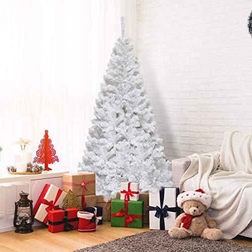 5FT Artificial Christmas Tree with Metal Stand - Indoor Outdoor Holiday Decor