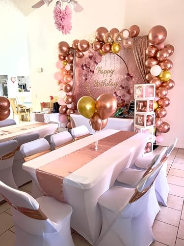 Satin Dusty Rose Table Runner 12x108 Inches - 10 Pack, Wedding Decor