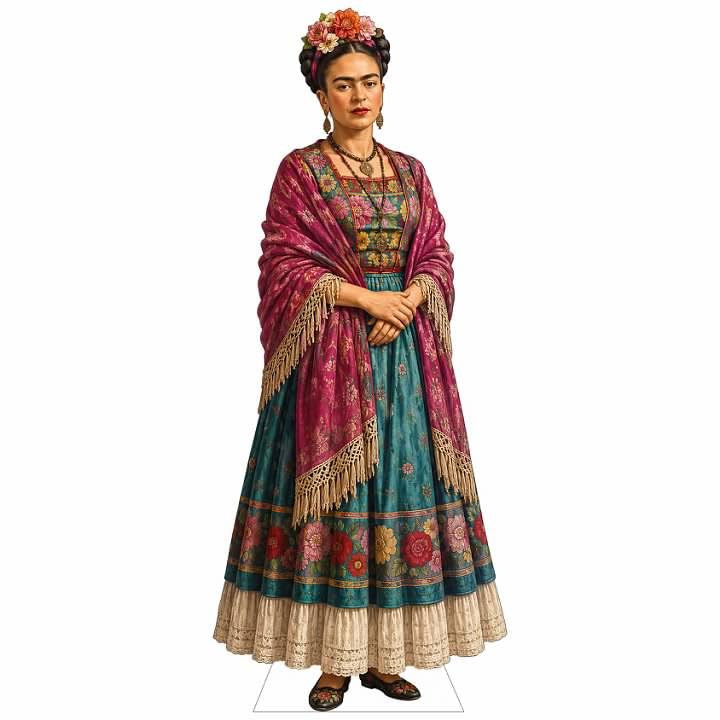 Frida Kahlo Cardboard Cutout Standee - 5 FT Tall - Great Figures